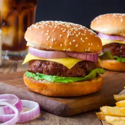 Arabic Oven-Baked Grilled Chicken Burger